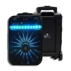 Mr Dj ART Bluetooth Speaker 12" Portable Speaker with Bluetooth/Rechargeable Battery and App Control