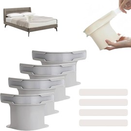 Lock Sheet Holders 4-Piece Bed Sheet Lock Clips for Corners Keep Sheets Firm Reusable Sheet Non-Slip Clips Fit All Mattress Size (Gray)