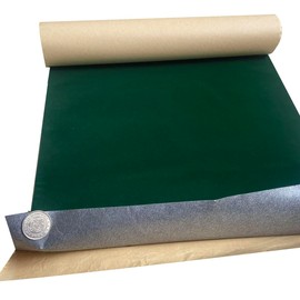 Adhesive Green Velvet Felt Fabric Liner Felt Drawer Liner Wallpaper for Jewelry Box Cabinets Shelf Walls Arts & Crafts Felt Fabric Sheet 14.2" x 98"