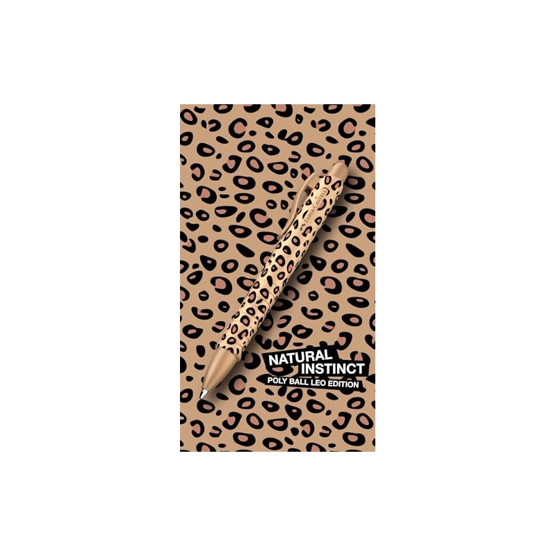 Faber-Castell 241147 Poly Ball Leo Sugarspots Ballpoint Pen with Interchangeable