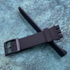 Rihahisy Silicone Rubber Watch Strap/Watch Band Replacement for Swatch (19mm,