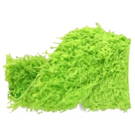 CH Lime Green Shaggy 2.5" by 2 yard Wired Ribbon Grinch Stole Christmas or Elf New