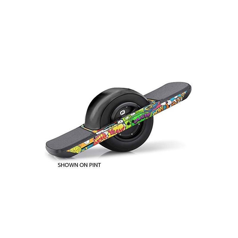 Graphics for OneWheel Plus XR, Comic Design, Rail Decals only,