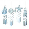 Midwest-CBK Peaceful Sea Glass Wind Chime (Fish)