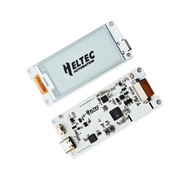 Meshtastic ESP32 SX1262 LoRa Wireless Paper E-Ink Development 915MHz Kit with 2.13-inch Black and White E-Ink Display Screen Smart Price Tag Electronic Shelf Label via BLE Wi-Fi LoRa