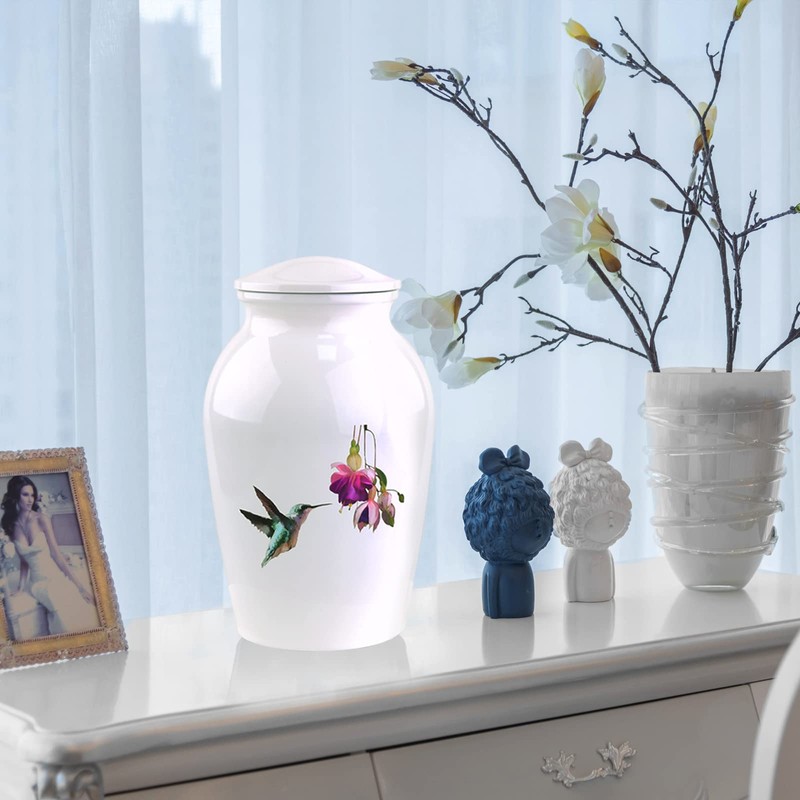 MAKEY'S Hummingbird Large Urns for Human Ashes Adult Male,Affordable Cremation