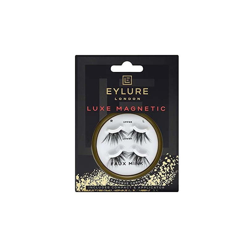 Eylure Luxe Magnetic Corner False Lashes, Baroque