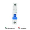 MECCANIXITY 1Pcs Miniature Circuit Breaker 1P 20A DC 250V M80DC
