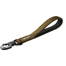 OneTigris Bolt Short Traffic Dog Leash for Small Medium Large Dogs(Coyote Brown,S)