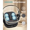 Puboo Electric Foot Bath Massager with Remote, 16 Motorized Massage