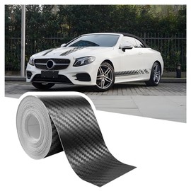 carleef 30FT x 2" Carbon Fiber Wrap Pin Striping Tape for Cars,Carbon Fiber Tape for All Vehicles Body Components,Universal Automotive Pinstriping Tape Car Decorations for Car Truck (2 inch)