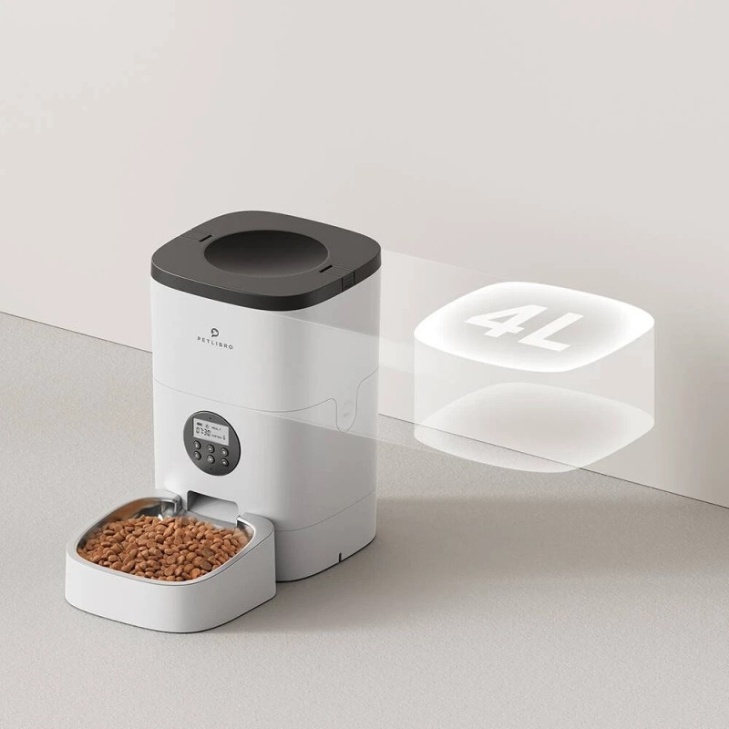 Petlibro PL-AF001-01W 4L Automatic Dog & Cat Feeder, White-Certifie