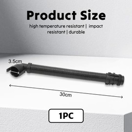 FortuneGlobe Air Intake Breather Hose, Air Intake Breather Hose for F20 F21 F22 F23 F30 F31 F34, 13717823517 Air Filter Cleaning Tube Induction Hose Kit