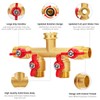 Garden Hose Splitter for Outdoor Use (4 Way)