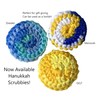 Nylon Netting Dish Scrubbies - Holiday 3-packs - Non-Scratch, Reusable