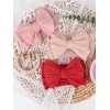 DRESHOW Headband Baby Girl Stretchy Nylon Headbands Handmade Headband for