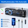 Autoradio Bluetooth,CENXINY Auto Radio Bluetooth 1Din Autoradio mit Bluetooth FM