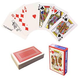 KRADLUX Playing Cards, Pack of 2 Designer Professional Poker Cards with Two Corner Signs, Playing Cards for Texas Holdem Poker, Blackjack, Euchre, Canasta, Pinochle Card Game