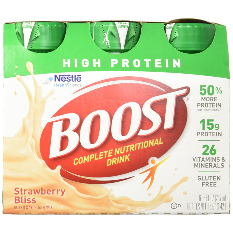 Boost High Protein Nutritional Drink, Creamy Strawberry, 8 fl oz
