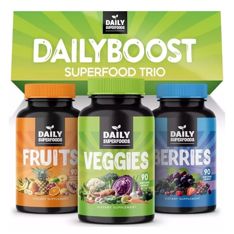 Daily Boost - 42 Different Whole Food Fruits and Veggies