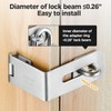 GEMASP Hasp Latch 2 Pack, 90 Degree Solid 304 Stainless