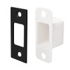 Nuk3y Deadbolt Strike Plate Square Corner 1-1/8"" x 2-3/4"" with