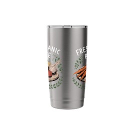 Fresh Organic Produce Vegetables Vegetable Garden, Gardener Stainless Steel Insulated Tumbler