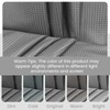 SORTTO No Hook Shower Curtain with Snap in Liner Set