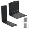 8-Pack 6" x 6" x 2⅜" L Right Angle Bracket,