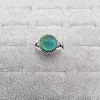 Sterling Mood Ring in Sterling Silver Plated, Color Changing Ring