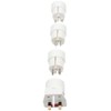 Kopp 176219345 Travel Adaptor Set, 4 Pieces, White