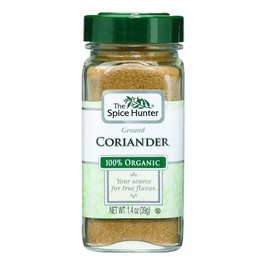 The Spice Hunter Coriander, Ground, Organic, 1.4-Ounce Jar
