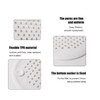 Hair Catcher Round Silicone Hair Stopper with Suction Cup Quick