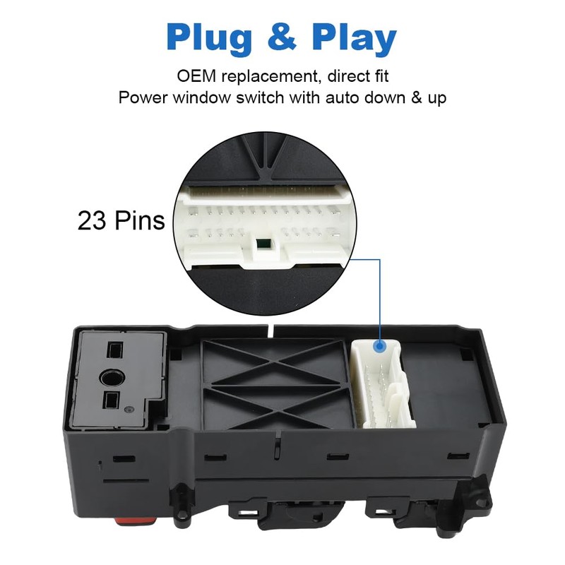 WMPHE Automatic Power Master Window Switch Compatible with Honda Ridgeline