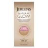 Jergens Glow Face Daily Moisturizer Sunscreen SPF 20, Fair to