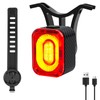 Esaytool Smart Brake Sensing Bike Tail Light, Saddle & Seatpost