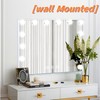 NUSVAN Vanity Mirror with Lights Lighted Makeup Mirror with Dimmable