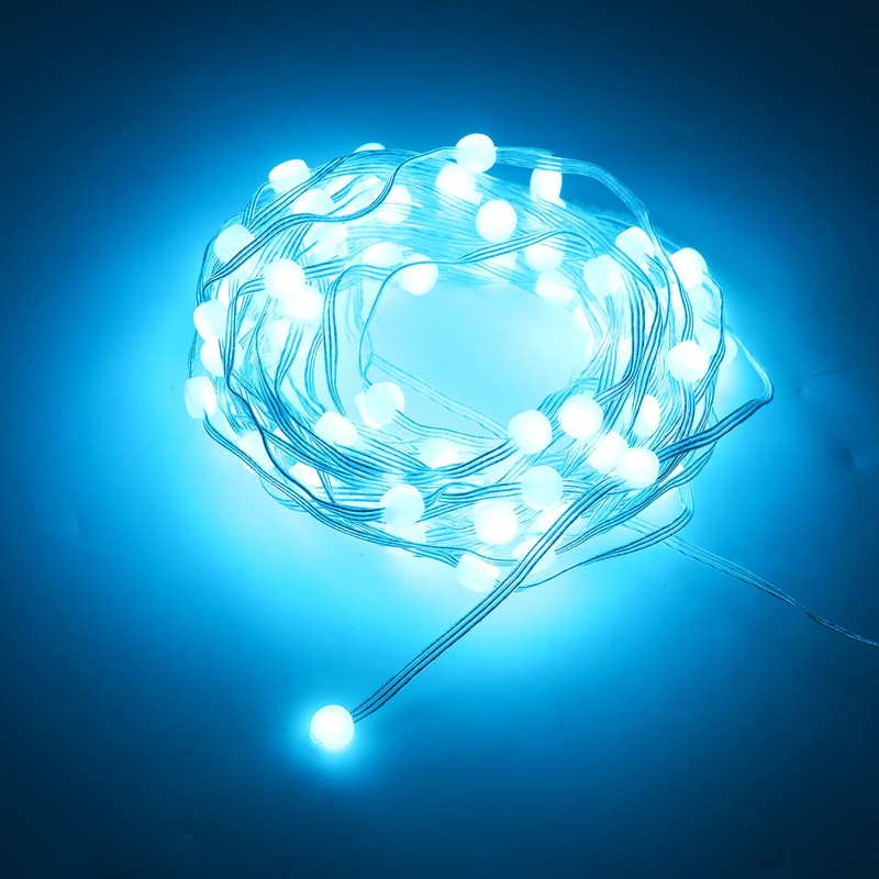 LED Globe String Light USB Powered Remote Control 16 Color