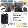 THANKO PRLU25SBK Multifunctional Portable Amplifier for On-site Recording and Playback,