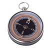 Wallis Brújula, Color Negro/Plata, Pequeño