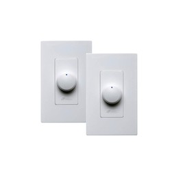 Niles VCS100K 2 Pack In Wall Volume Controls, Toggle Switch, Rotary Actuator, Manual Operation, White