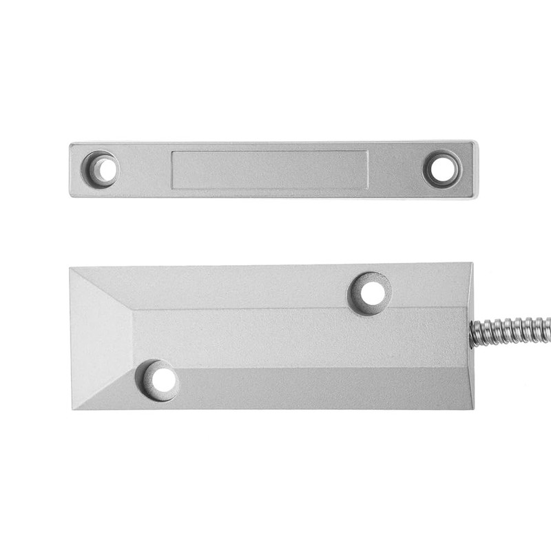 ZONADAH Door Magnetic Contacts Switch Sensor Zinc Alloy Wired Magnetic
