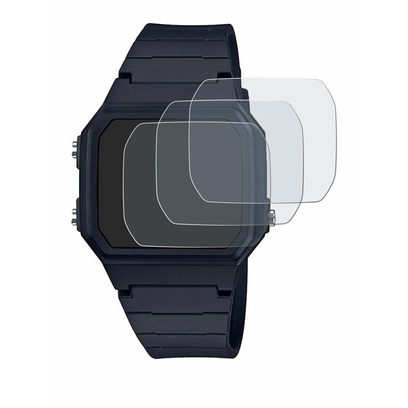 BROTECT Anti-Glare Screen Protector for Casio Unisex F-91W (Pack of