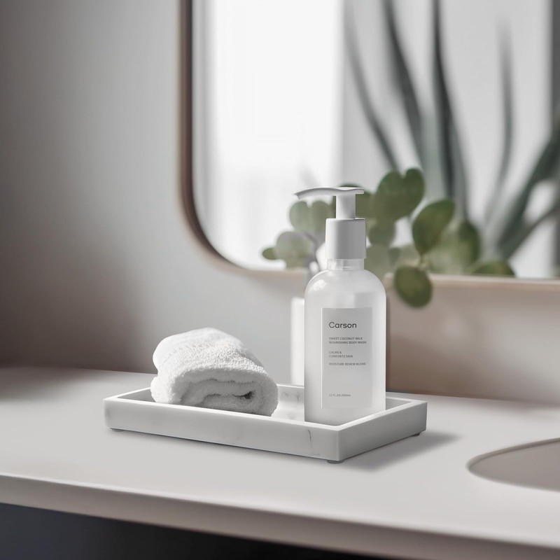 ecooe Resin Bathroom Tray