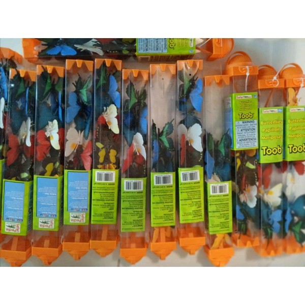 Safari Ltd Butterflies Toob Mini Figures Safari Ltd NEW Toys