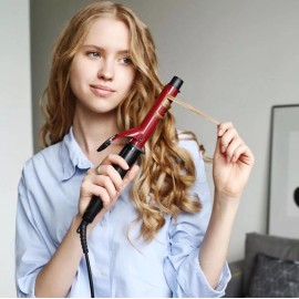 GA.MA Italy Rizadora De Cabello Gama Turmalina Ferro Tenaza Viaje Pelo