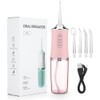 Water-Flosser-Teeth-Cleaner, Rechargeable - (Pink)