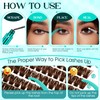 Brown Lash Clusters 280PCS Eyelash Clusters Natural Looking Individual Lash