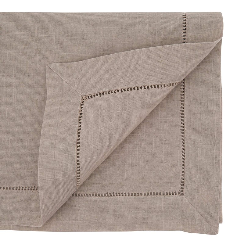 Table Runner with Hemstitched Border