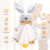 BEREST Rechargeable Baby Sleep Soother Bunny Lovey- White Noise| Heartbeat|